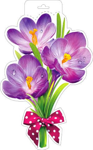 Плакат "Букет" р34-247 (10)