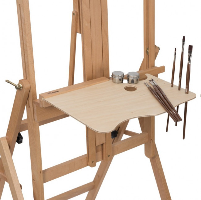 Полка-палитра TP-3040 для мольбертов, бук/фанера