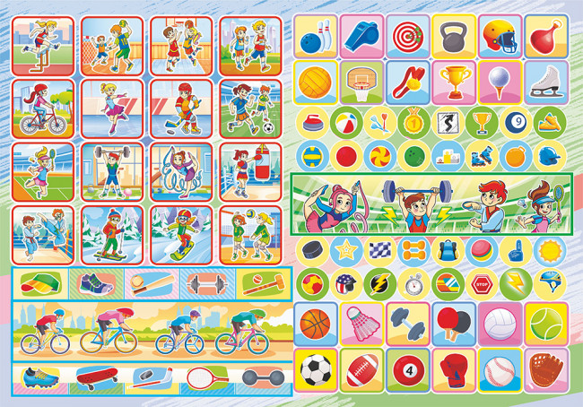 Раскраска с наклейками (А4) РН-1204 (10) Раскраска с наклейками (А4) РН-1204 (10)