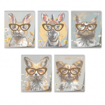 Тетрадь 96 клетка "Наблюдаю за тобой" скрепка, Светоч/Т62_01105 (5)