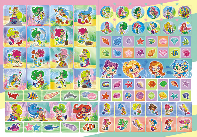 Раскраска с наклейками (А4) РН-1114