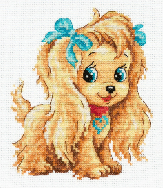 Набор для вышивания 12 х 14 см "Обаяшка", "Чудесная Игла" Gamma/016-19