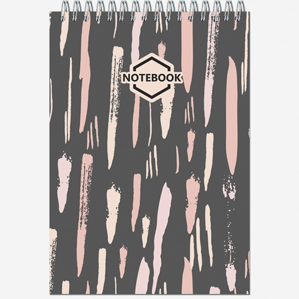 Блокнот А5 40л "Стильный Офис" гребень, Полином/2935 (100)