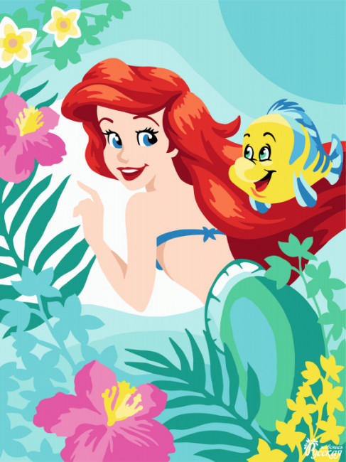 Набор для творчества "Рисование по номерам". "Ариэль" 30 x 40, DS108