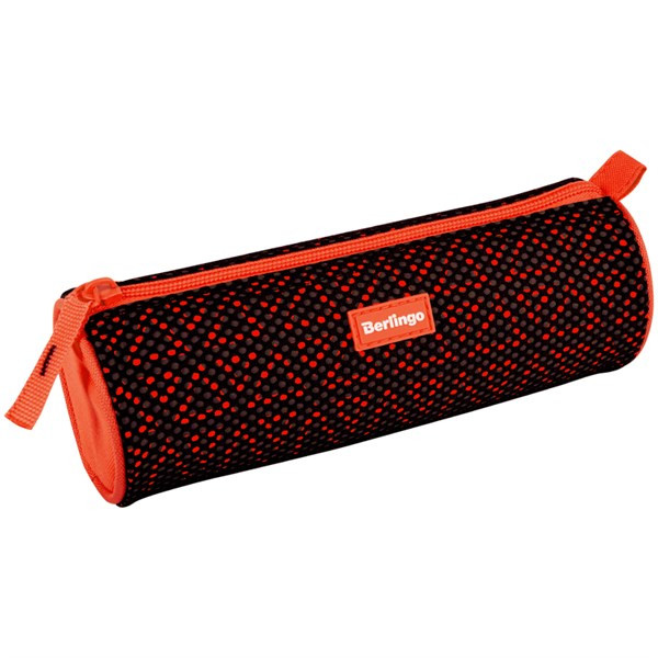 Пенал-тубус 210*70*70 Berlingo "Style", красный полиэстер