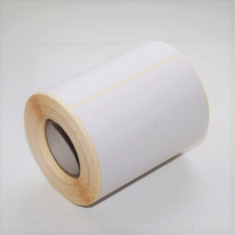 Термоэтикетка WENZER OFFICE 80мм х 60мм - 500 шт., Т.ЭКО,  картонная втулка (12)