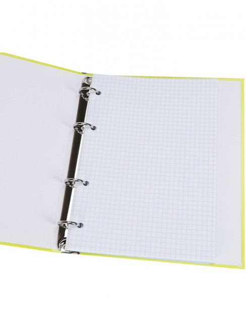 Тетрадь А5+ 80 клетка "Музыка космоса", на кольцах, Prof-Press/80-2947