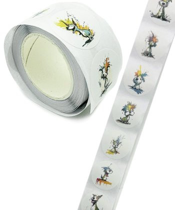 Наклейки DE-157 INTELLIGENT "Чудные собачки" в рулоне, 2,5х2,5см круглые, в зип-пакете (1/300) Наклейки DE-157 INTELLIGENT "Чудные собачки" в рулоне, 2,5х2,5см круглые, в зип-пакете (1/300)