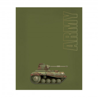 Тетрадь А5 96л клетка спираль "Милитари №3" "Светоч" (6)