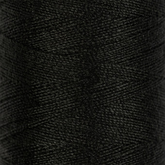 Набор швейных ниток 365м полиэстер, черный, 5шт, Gamma/ШН 40/2 черный 5шт