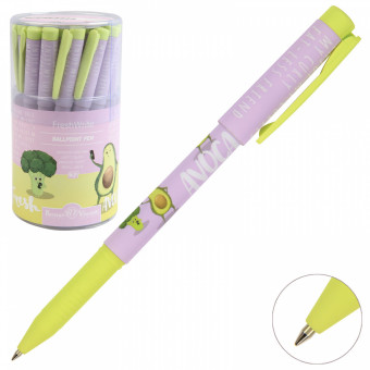 Ручка шариковая 0,7мм синяя "FreshWrite. Авокадо Селфи", BV/20-0214/61 (24) Ручка шариковая 0,7мм синяя "FreshWrite. Авокадо Селфи", BV/20-0214/61 (24)