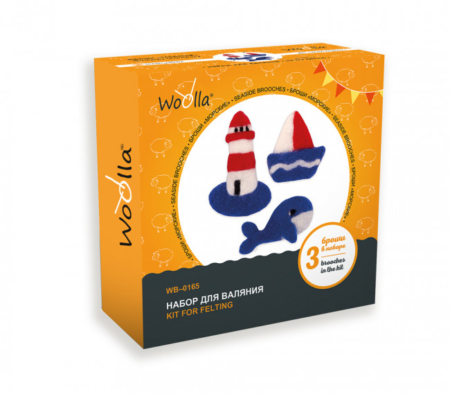 Набор для валяния "Морские", Woolla