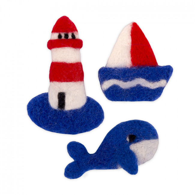 Набор для валяния "Морские", Woolla