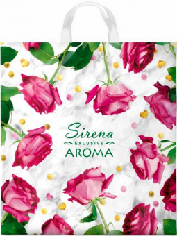 Пакет полиэтиленовый петлевой "Арома" 40*42 см., MILAND/СП-4532