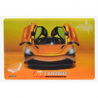 Покрытие настольное для лепки 3D "deVENTE. Turbo" 33x23 см, пластиковое 600 мкм, с цветным рисунком, deVENTE (20)