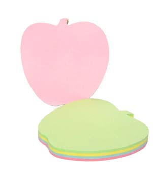 Блок самоклеящийся фигурный INTELLIGENT BR-82/BL-85 "Яблоко", пастель, цв.ассорти (12/432) Блок самоклеящийся фигурный INTELLIGENT BR-82/BL-85 "Яблоко", пастель, цв.ассорти (12/432)