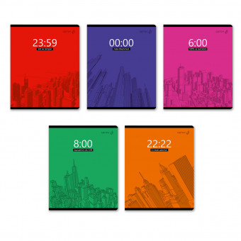 Тетрадь 96 клетка "Ритм" скрепка, Светоч/Т69_01112 (5)