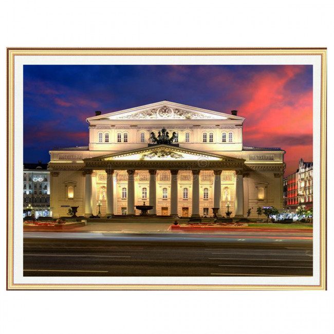 Алмазная мозаика 40х50см "Большой театр-2" полная выкладка, Mazari/M-11331 Алмазная мозаика 40х50см "Большой театр-2" полная выкладка, Mazari/M-11331