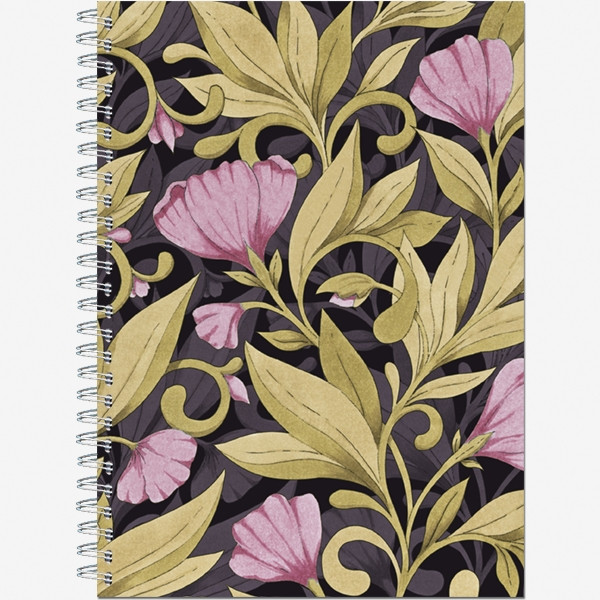 Блокнот-скетчбук А5 60л "Принты" гребень, Полином/2722 (10)