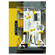 Тетрадь на кольцах А4, 160л., BG "You tomorrows", глянцевая ламинация, BG