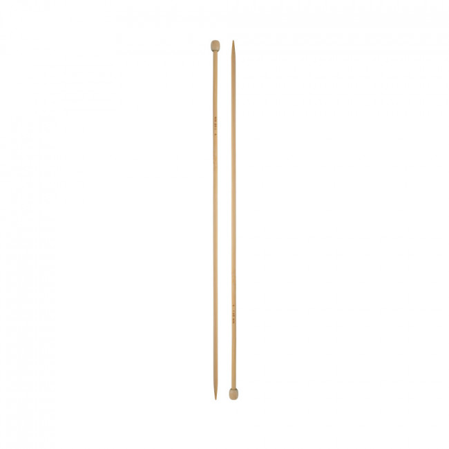 Спицы d 2.0-2.5ммпрямые, бамбук 35см - 36см, Gamma