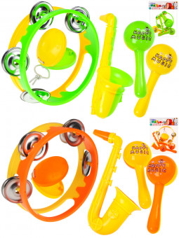 Набор музыкальных инструментов "Веселые мелодии-1" (5 предметов, цвет микс,в пакете) (Арт. ИМ-5842) Набор музыкальных инструментов "Веселые мелодии-1" (5 предметов, цвет микс,в пакете) (Арт. ИМ-5842)