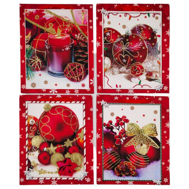 Пакет 30*41,5*12см "Новогодний", MAYLOTT/397L (12)