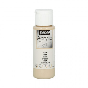 Краска 59мл акриловая матовая, для декора, бечевка, Acrylic Paint PEBEO/97843