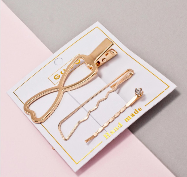 Зажим+невидимка 100393-1