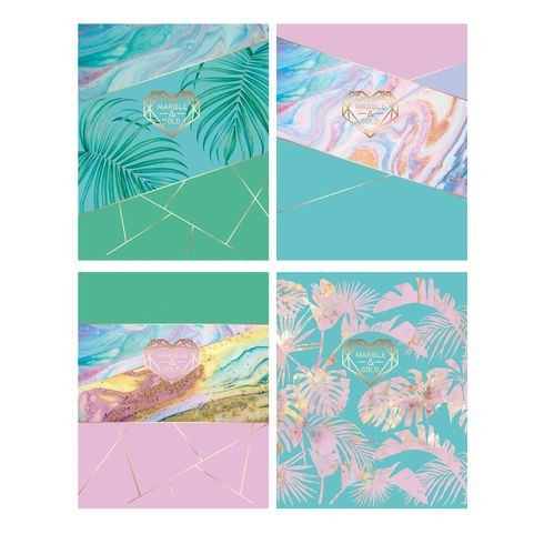 Тетрадь общая А5 скоба 48л. клетка "Marble&Gold" выборочный лак тиснение фольгой (ассорти) BG (8/56) Тетрадь общая А5 скоба 48л. клетка "Marble&Gold" выборочный лак тиснение фольгой (ассорти) BG (8/56)