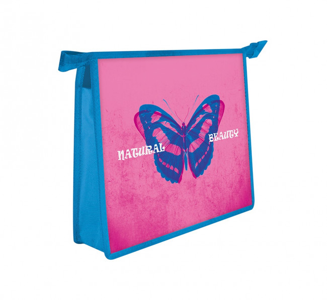 Папка для тетрадей А5 "Бабочка на розовом 2023" , Пчёлка/ПМ-А5-29 БАБОЧКА Папка для тетрадей А5 "Бабочка на розовом 2023" , Пчёлка/ПМ-А5-29 БАБОЧКА