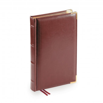 Ежедневник А5+ 208л полудатированный на 2024г-2025г "Boss", коричневый, BV/3-404/268 (20)