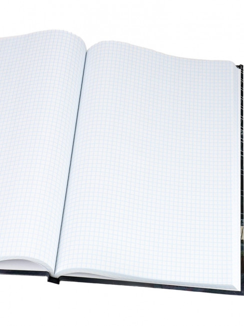 Записная книжка А4 120л клетка "Ночная жизнь города", 7БЦ, склейка, Проф-Пресс/120-6746 (10)