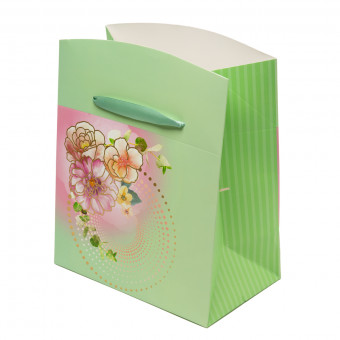 Пакет подарочный 23 х 18 х 13см, 210 г/кв.м, Stilerra/BBOX-2M 02 (12)