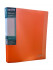 Папка с 20 вкладышами А4, WENZER OFFiCE "PRISMA NEON" 600 мкм, 20 мм, эффект 3D, оранжевый