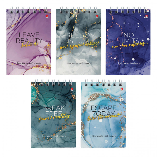 Блокнот А7 40л клетка "Мрамор", 5 видов ассорти, BV/3-40-763 (50) Блокнот А7 40л клетка "Мрамор", 5 видов ассорти, BV/3-40-763 (50)