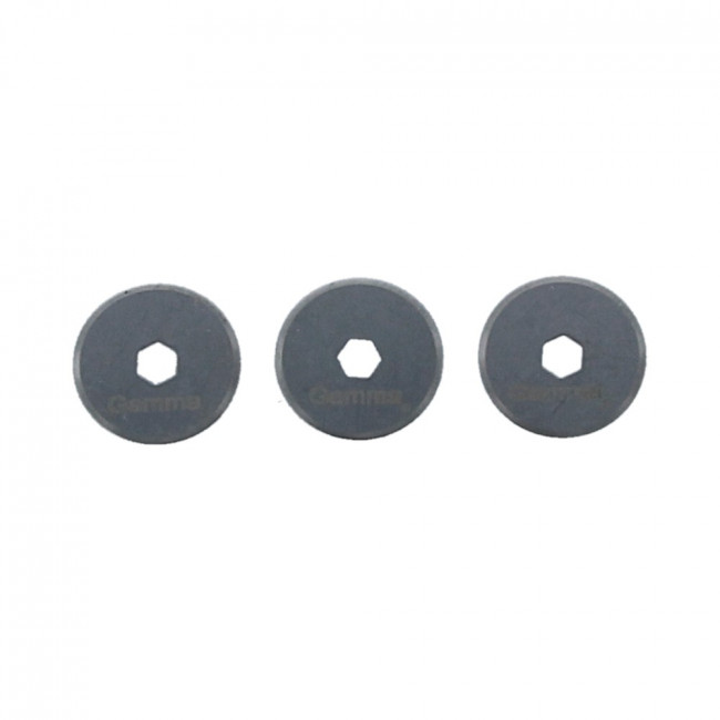 Лезвия запасные d 18мм металл, для ножа-циркуля CK-380 и мини-ножа DKM-018, 3 шт, Gamma/SBK-03