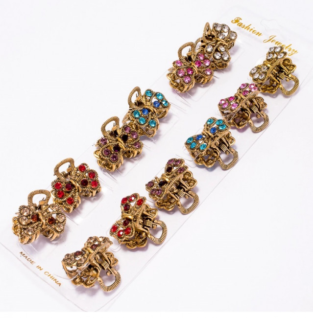 Заколка краб металл(М) 100496-3 (12)