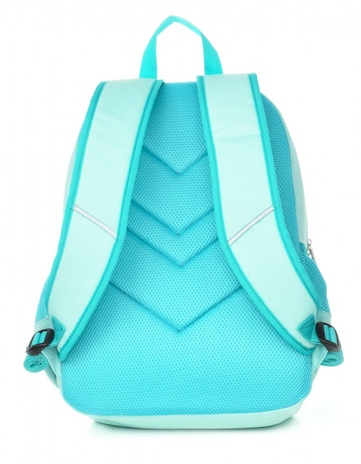Рюкзак Schoolformat SOFT 2 STAY COOL 21 л бирюз. 42х31х16 см мягкий 2 отд. молния д/девочек