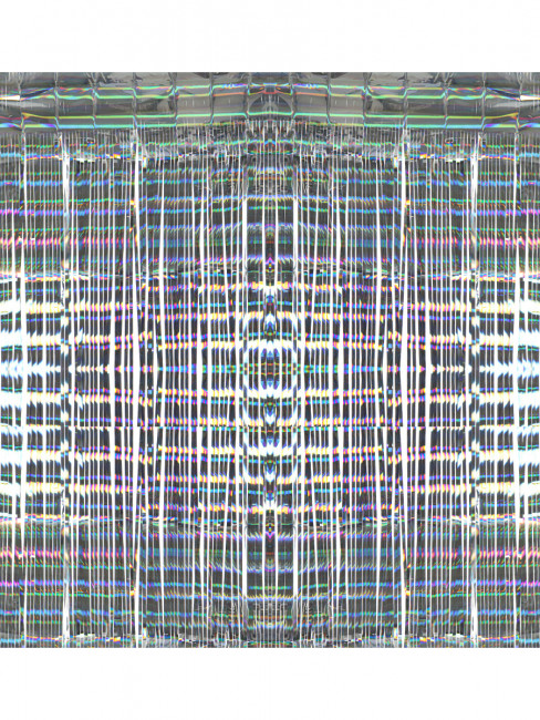 Дождик 1*2 м "Эффект голографии" серебристый MILAND/ДЖ-9347