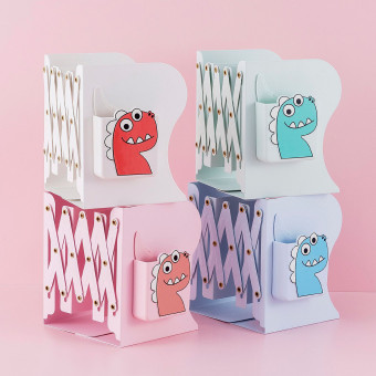 Подставка для книг "Дракончик" телескопическая с подставкой для ручек/ MQ6668