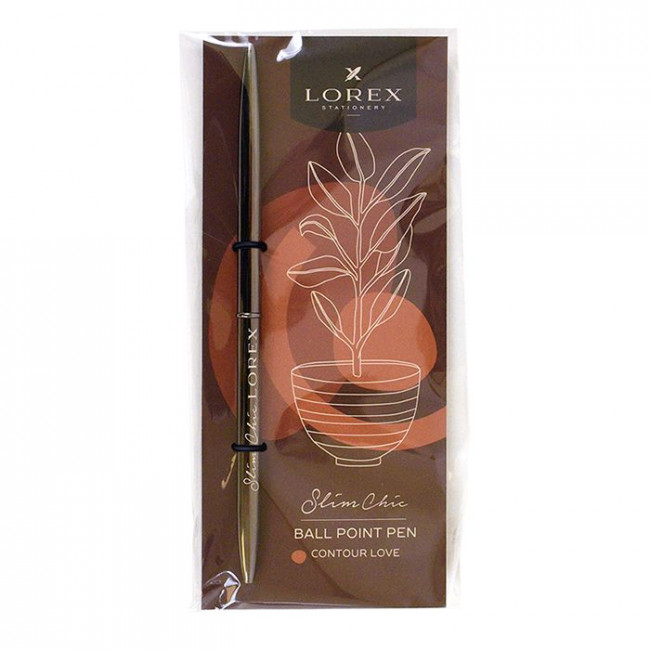 Ручка шариковая 0,7 мм CONTOUR LOVE синий, LOREX/LXOPSC-CL1 (32/128)