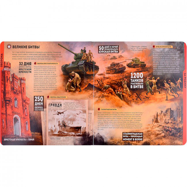 Энциклопедия «Великая Отечественная война». Формат: 23 х 23 х 3,5см 18стр, MaLaMaLaMa Энциклопедия «Великая Отечественная война». Формат: 23 х 23 х 3,5см 18стр, MaLaMaLaMa