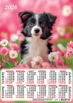 Календарь-плакат А3 2026г "Любящий друг", ПМ-26-092