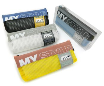 Пенал   CP-501 "Мой стиль" косметичка, сетка, на молнии, цвета ассорти, в упаковке ПВХ (1/12/288)