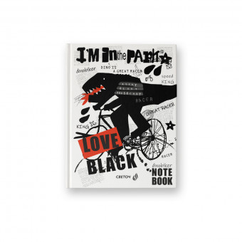 Бизнес-блокнот А6 64л клетка "Вело-монстр" глянцевая ламинация, Светоч/64ББТ6_4_5_1/000899 (24)