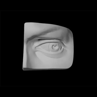 Глаз Давида левый 19*13*15см, гипс, 20-213 Глаз Давида левый 19*13*15см, гипс, 20-213