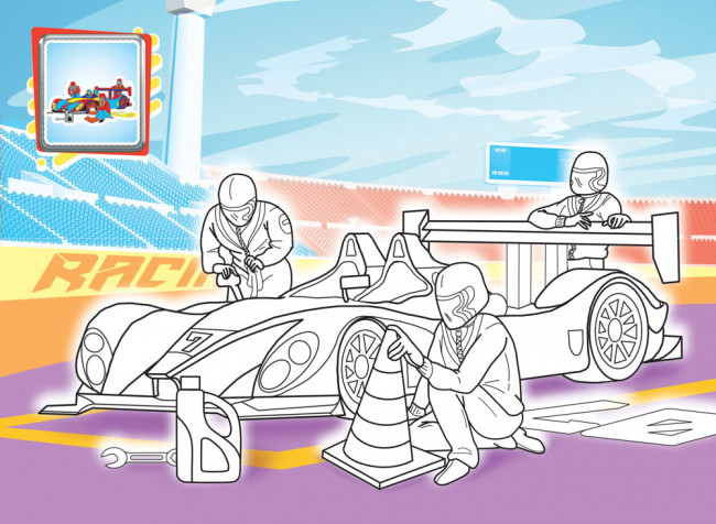 Раскраска (А4) РКСБ-737