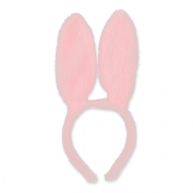 Ободок карнавальный "Уши зайца", цвет розовый, BOOMZEE/PBZ-05 №02