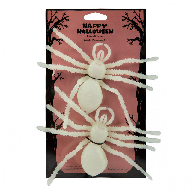 Набор украшений "Пауки", 2шт, светящиеся в темноте, BOOMZEE/PBZ-19